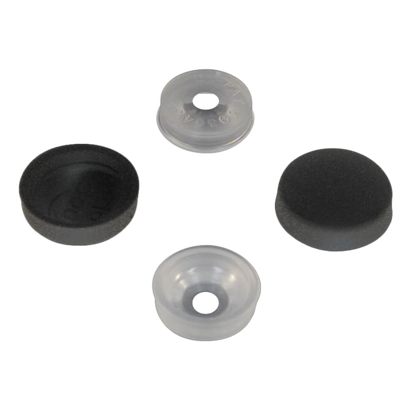 Snap Caps (#6 and #8, Black)