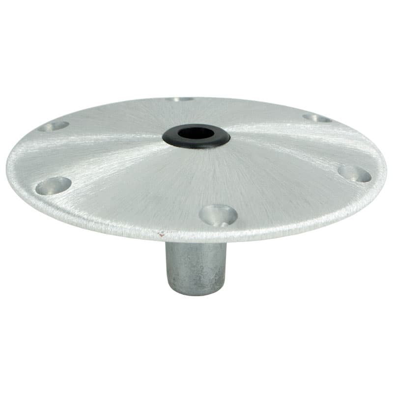 KingPin™ Series Standard Round Aluminum Base with Nylon Bushing (Bulk)