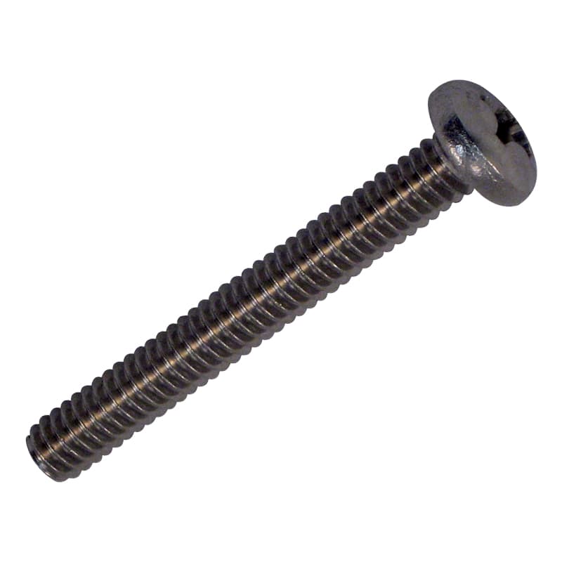 Phillips Head Machine Screws - Pan Head (6-32 x 3/4”)