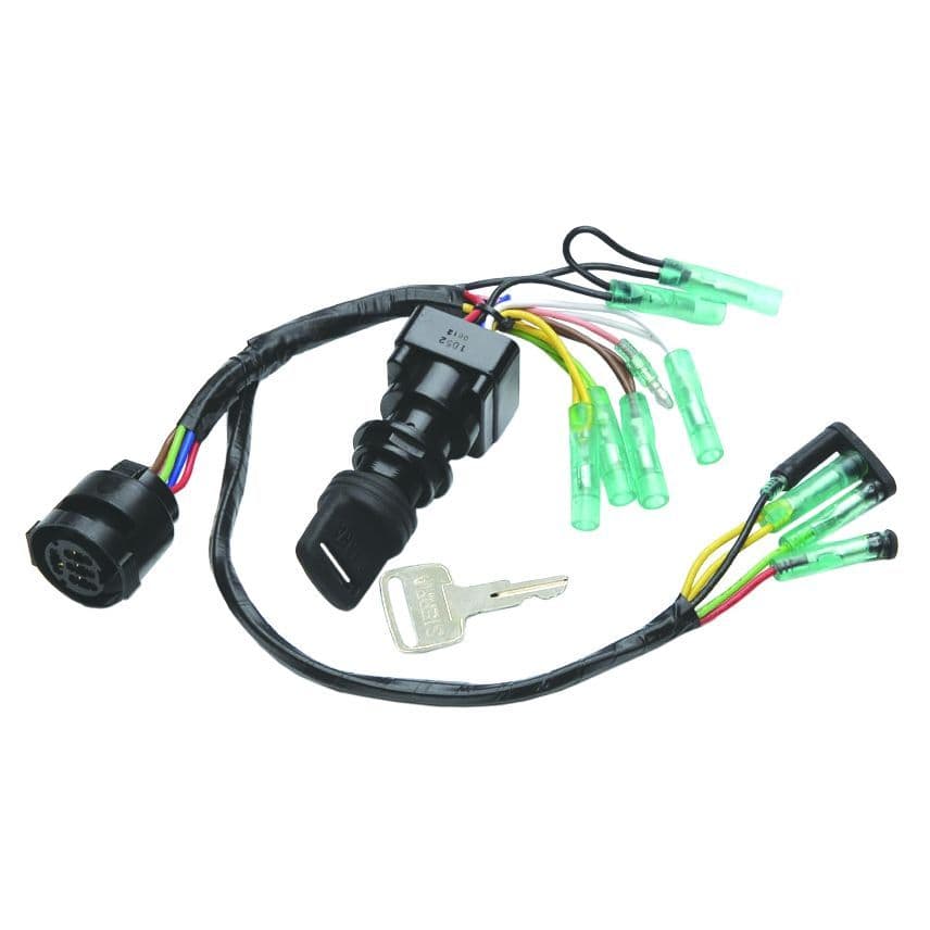 Ignition Switch for Yamaha - Push to Choke (Dash Mount, 2 & 4 Stroke)