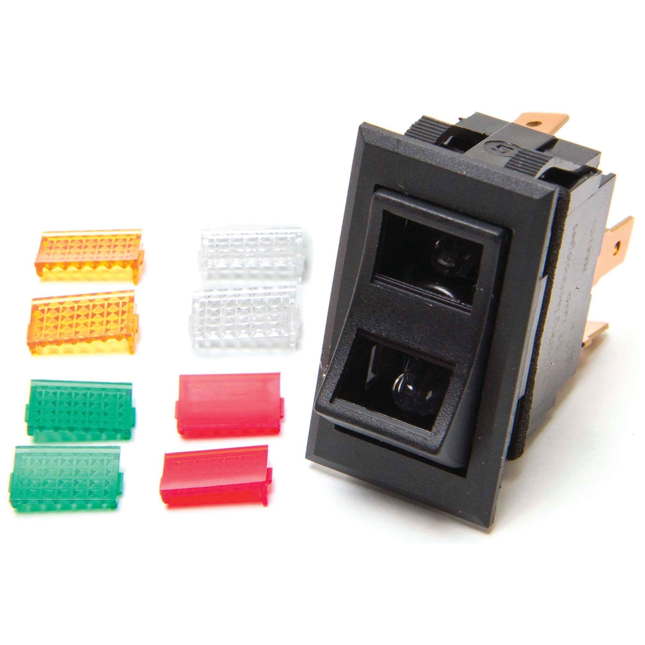 Weather Resistant Illuminated Rocker Switch (On-Off, SPST)