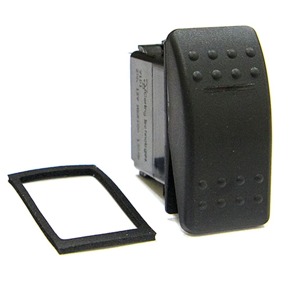 Illuminated Weather Resistant Contoura® II Rocker Switch (On-Off, SPST)