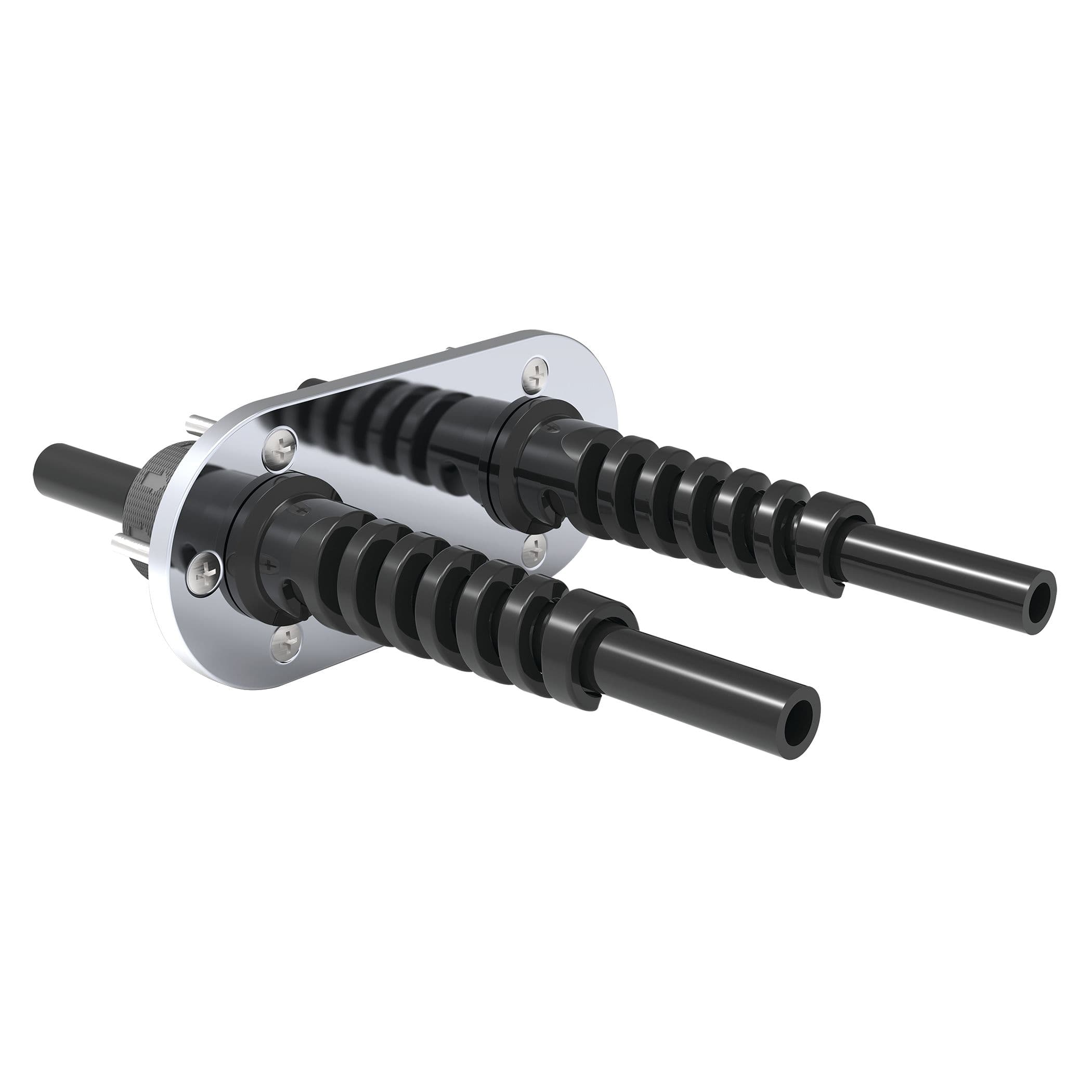 Stainless Steel Remote Bulkhead Fittings (Dual Hose)